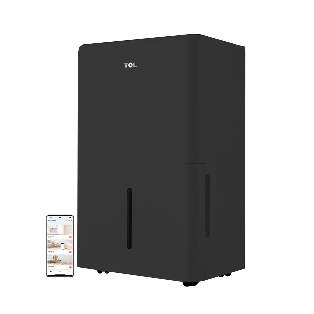 50-Pint Portable Smart Dehumidifier with Pump O1663