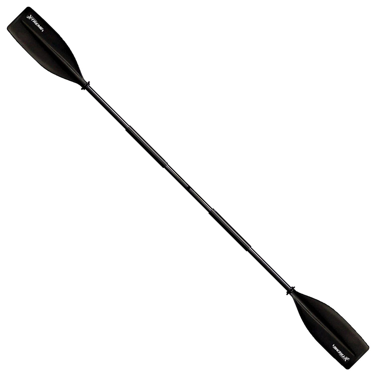 Black 2-Piece Aluminum Kayak Paddle U5619