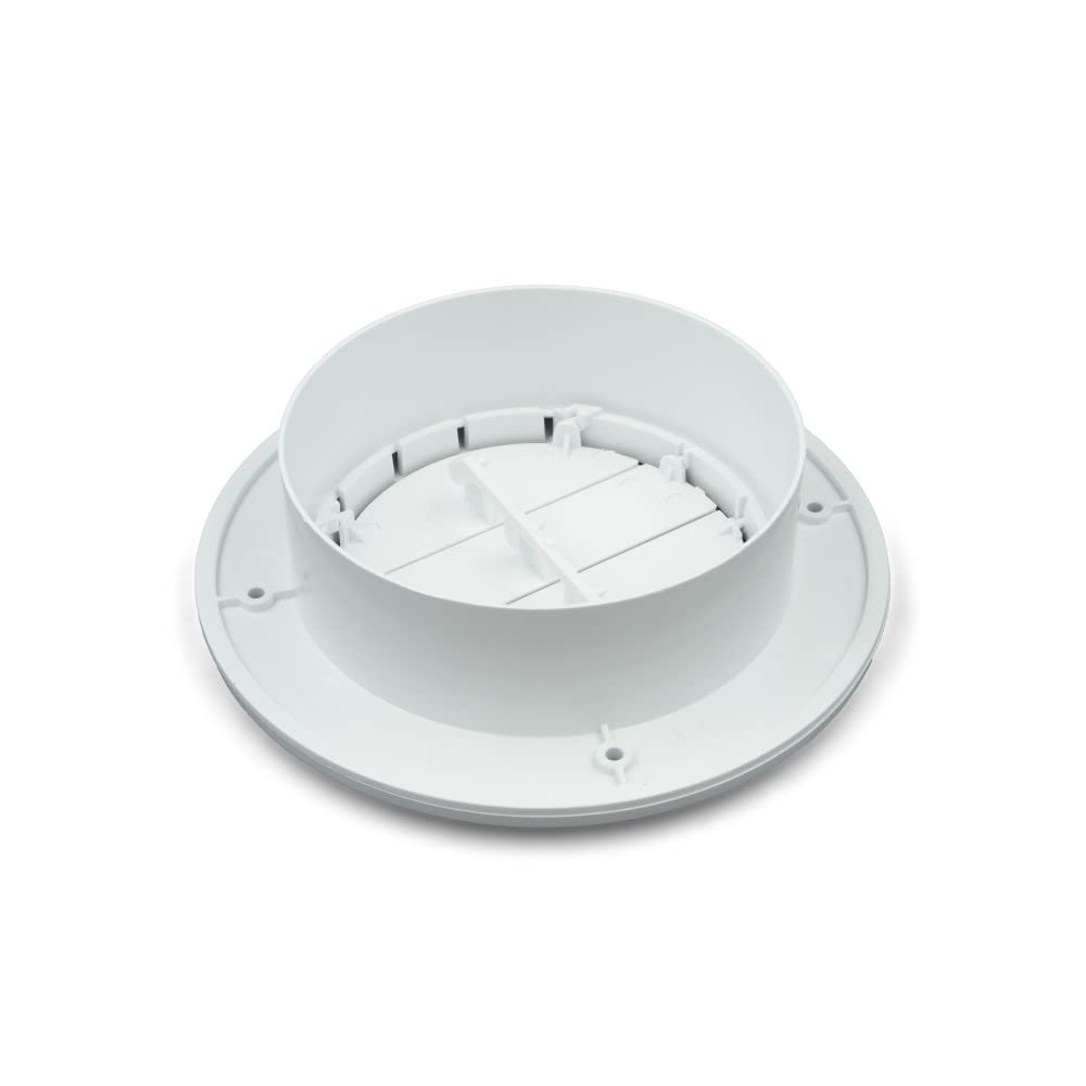 Adjustable Ceiling AC Vent Polar White O341612