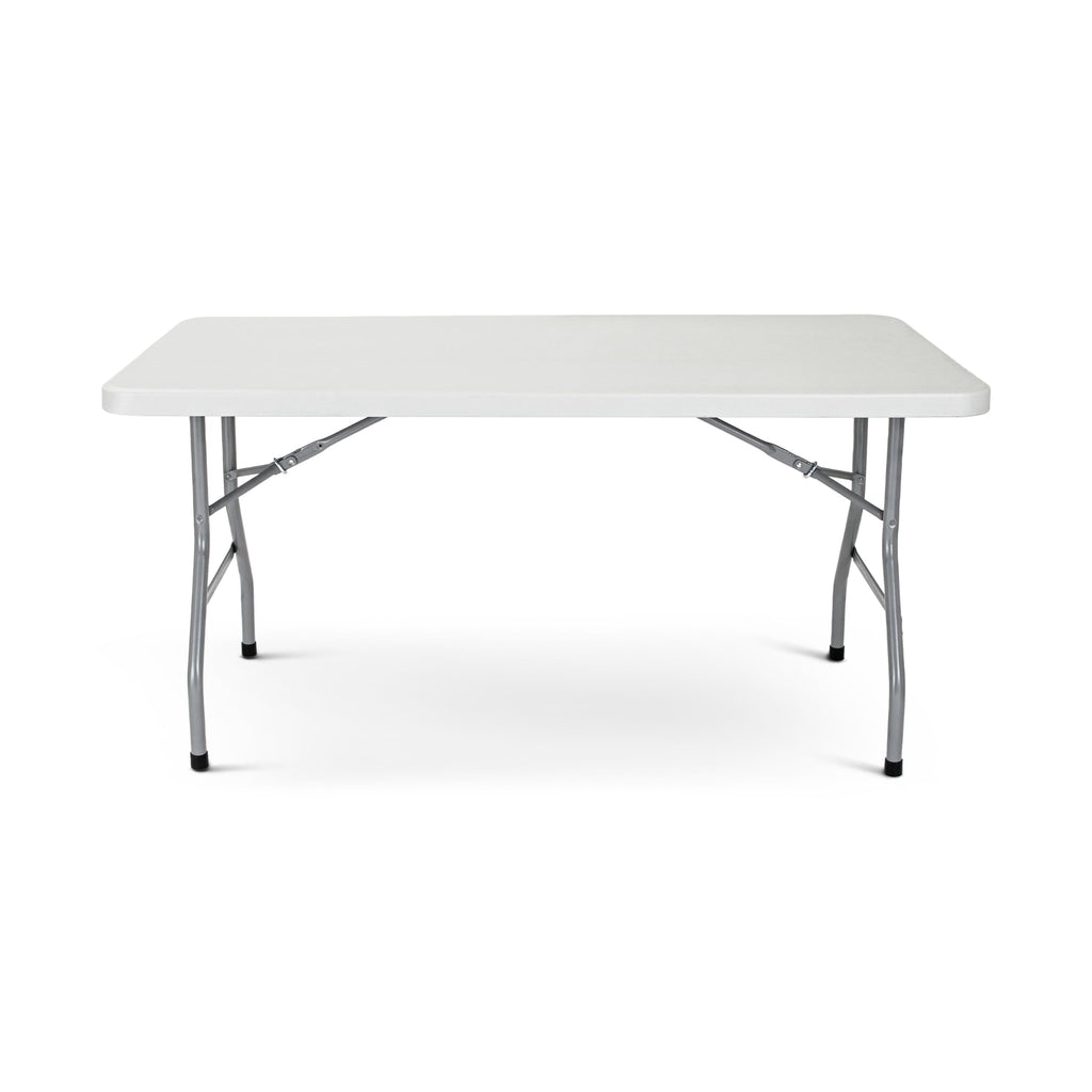 Rectangular Heavy-Duty Folding Table with Steel Frame O821250