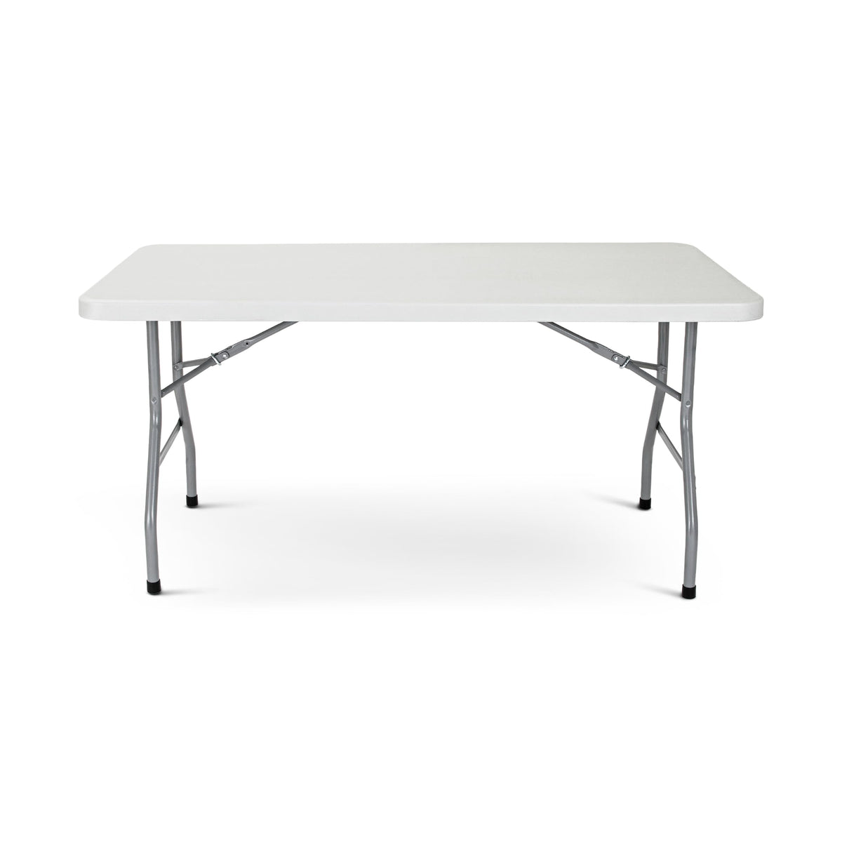 Rectangular Heavy-Duty Folding Table with Steel Frame O821250
