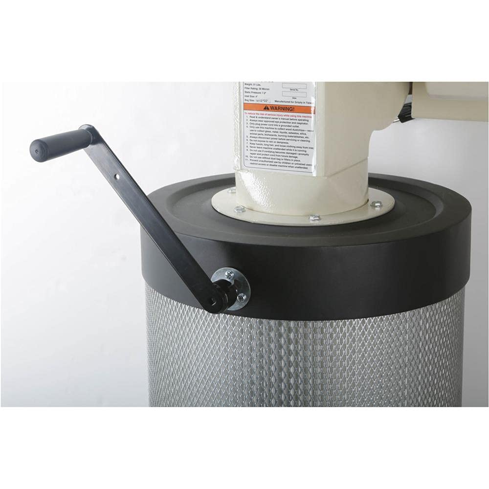 Wall-Mount Dust Collector with Canister Filter F92226