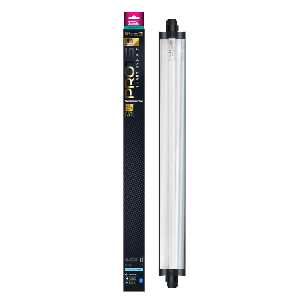 24" 14 Watts 2.5% UVB Reptile Light Fixture Kit W721