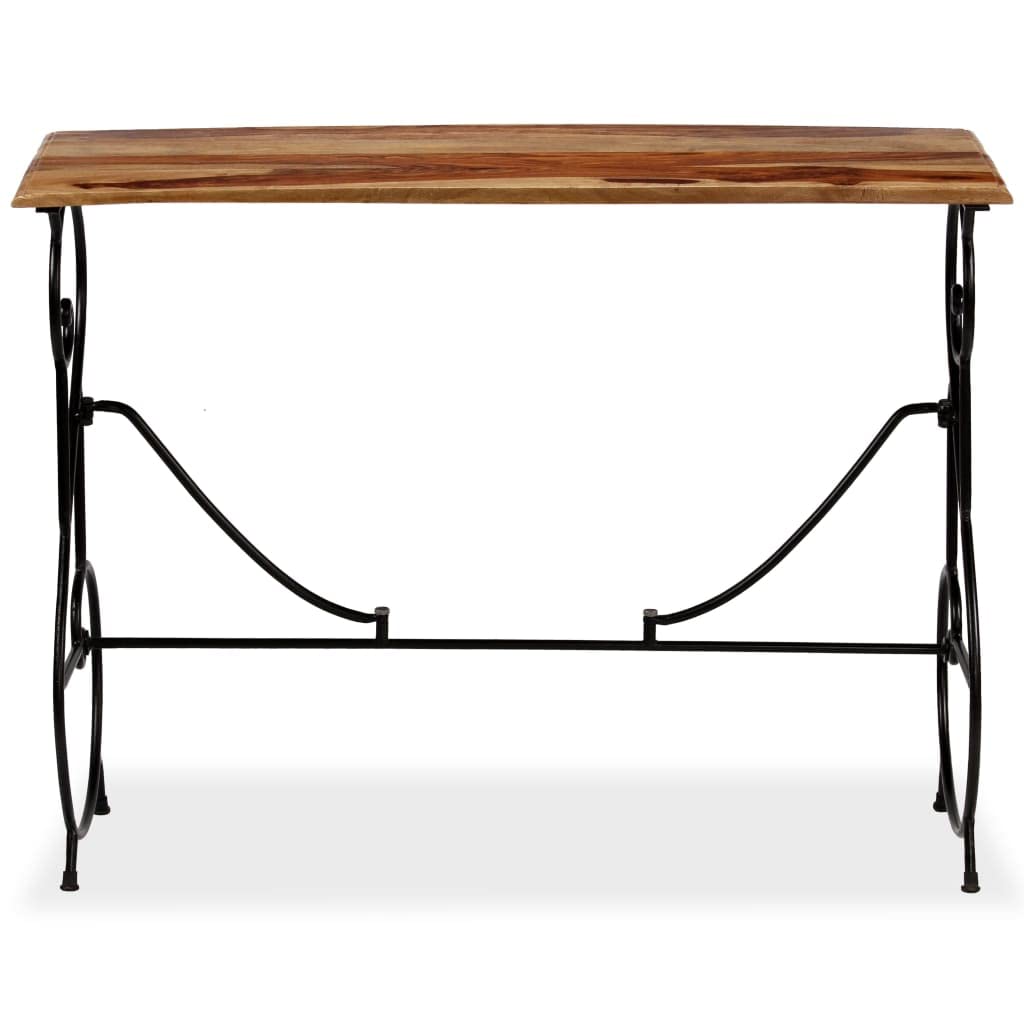 Solid Sheesham Wood Console Table Z476814