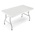 Rectangular Heavy-Duty Folding Table with Steel Frame O821250
