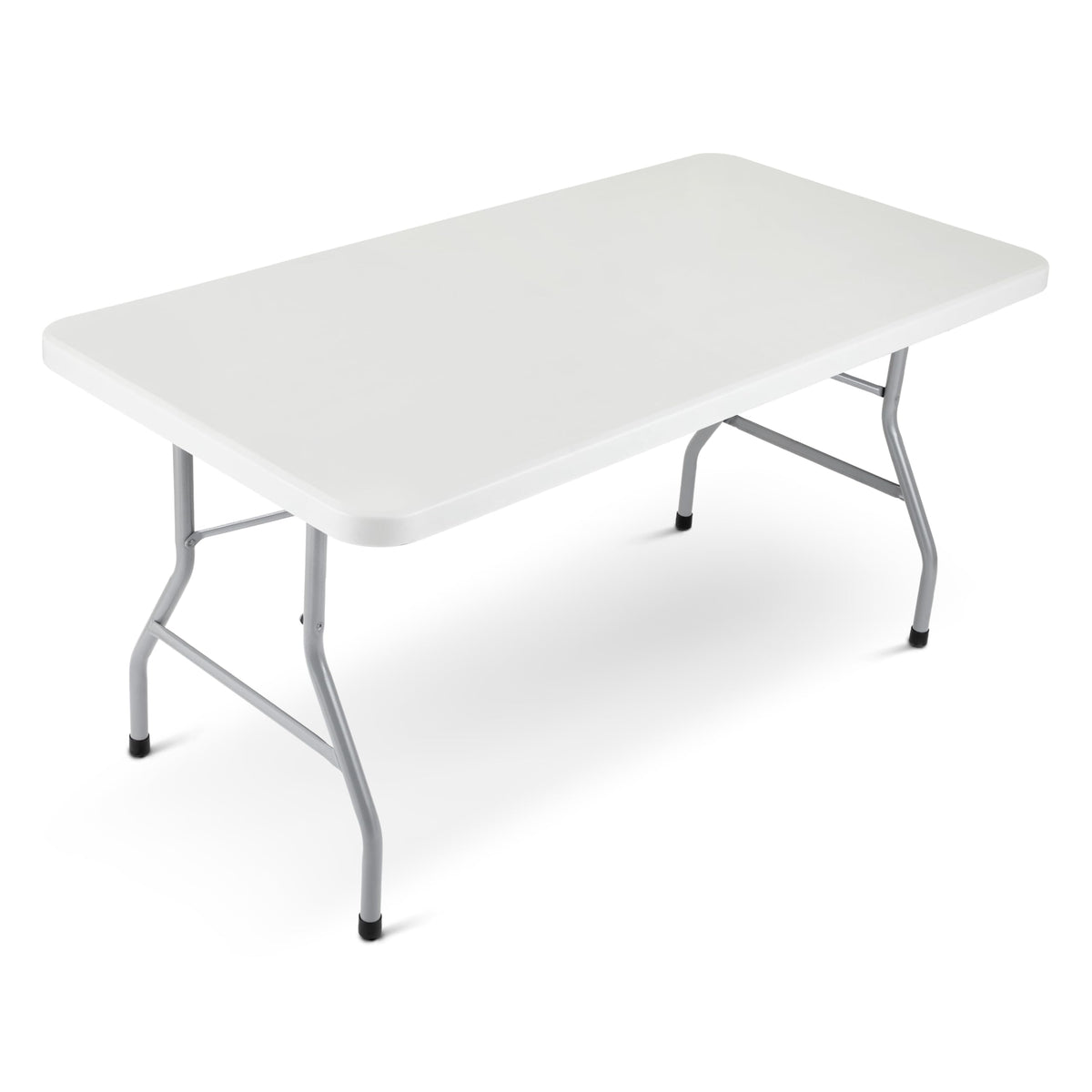 Rectangular Heavy-Duty Folding Table with Steel Frame O821250