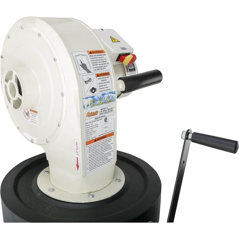 Wall-Mount Dust Collector with Canister Filter F92226