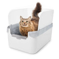 White Litter Tray with Liner & Scoop J32262