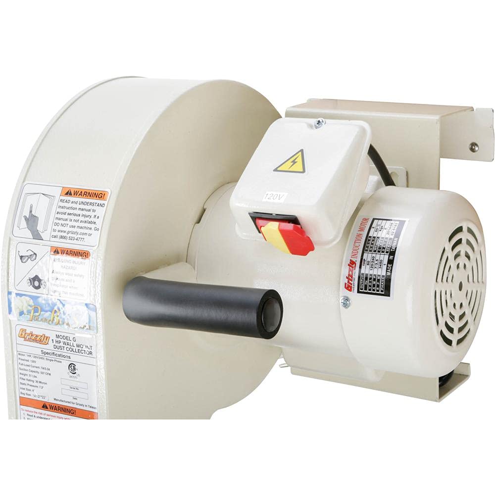 Wall-Mount Dust Collector with Canister Filter F92226