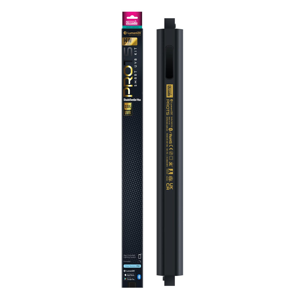 24" 14 Watts 2.5% UVB Reptile Light Fixture Kit W721