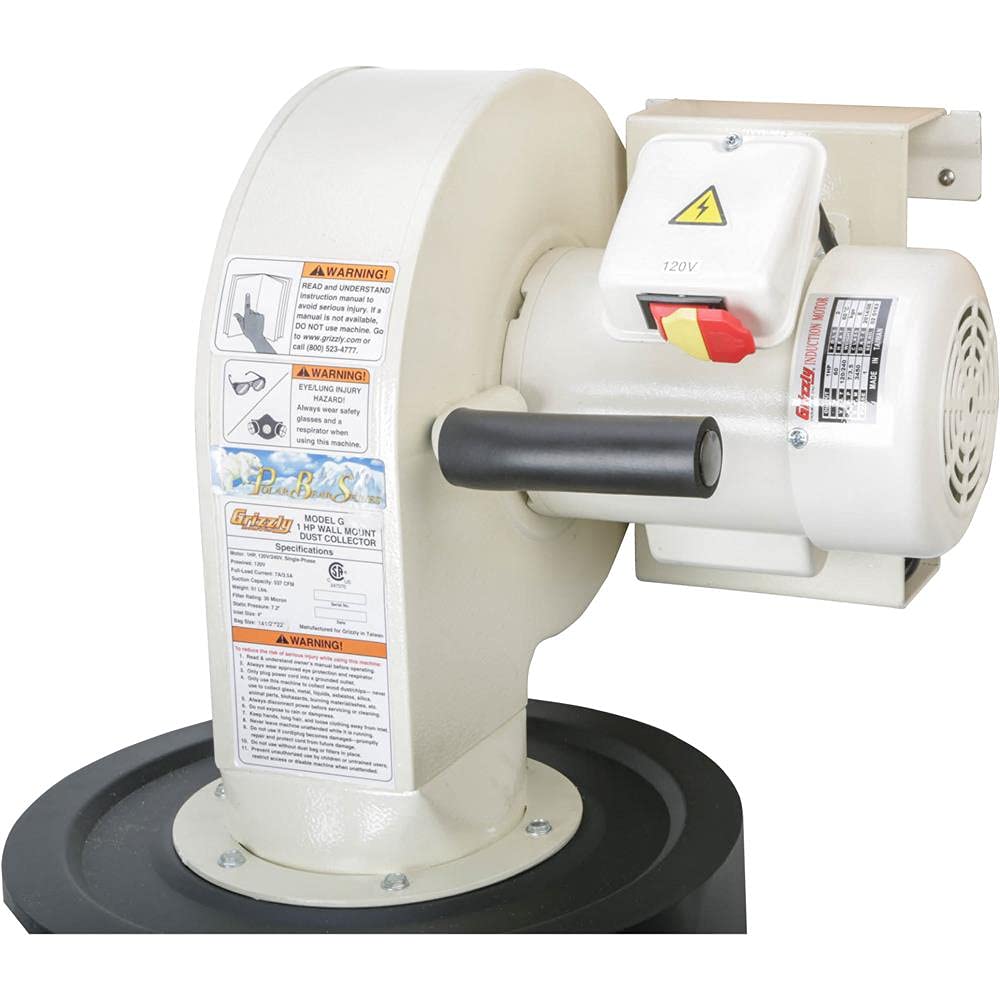 Wall-Mount Dust Collector with Canister Filter F92226