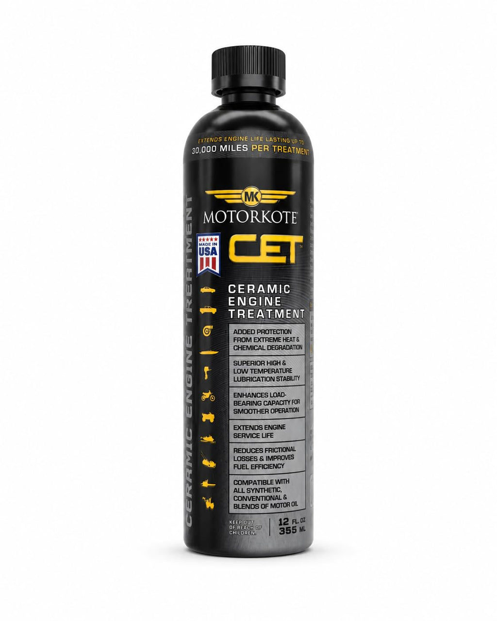 Ceramic Engine Treatment Oil Additive 12 oz X940