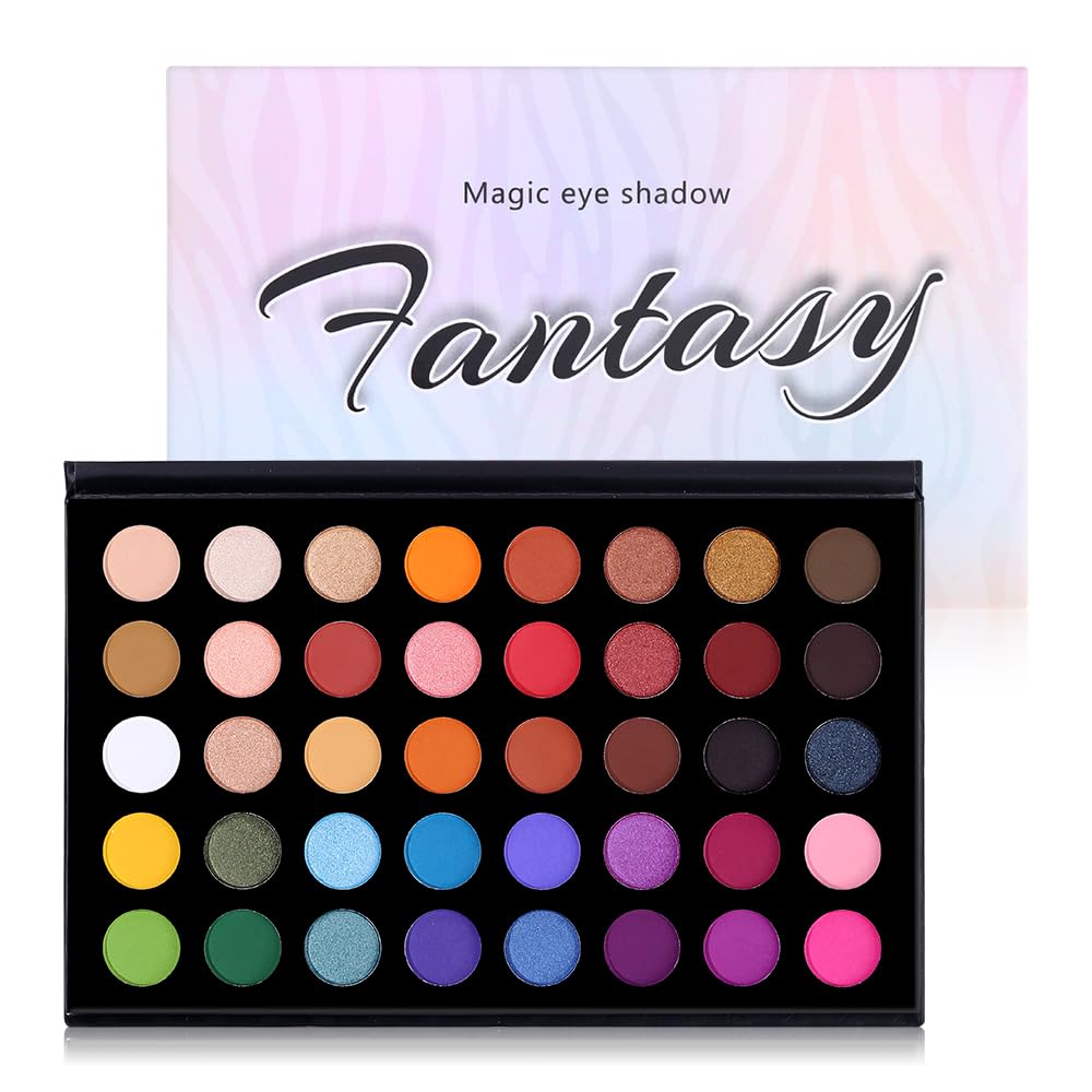 40 Colors Shimmer Matte Eyeshadow Palette B45570