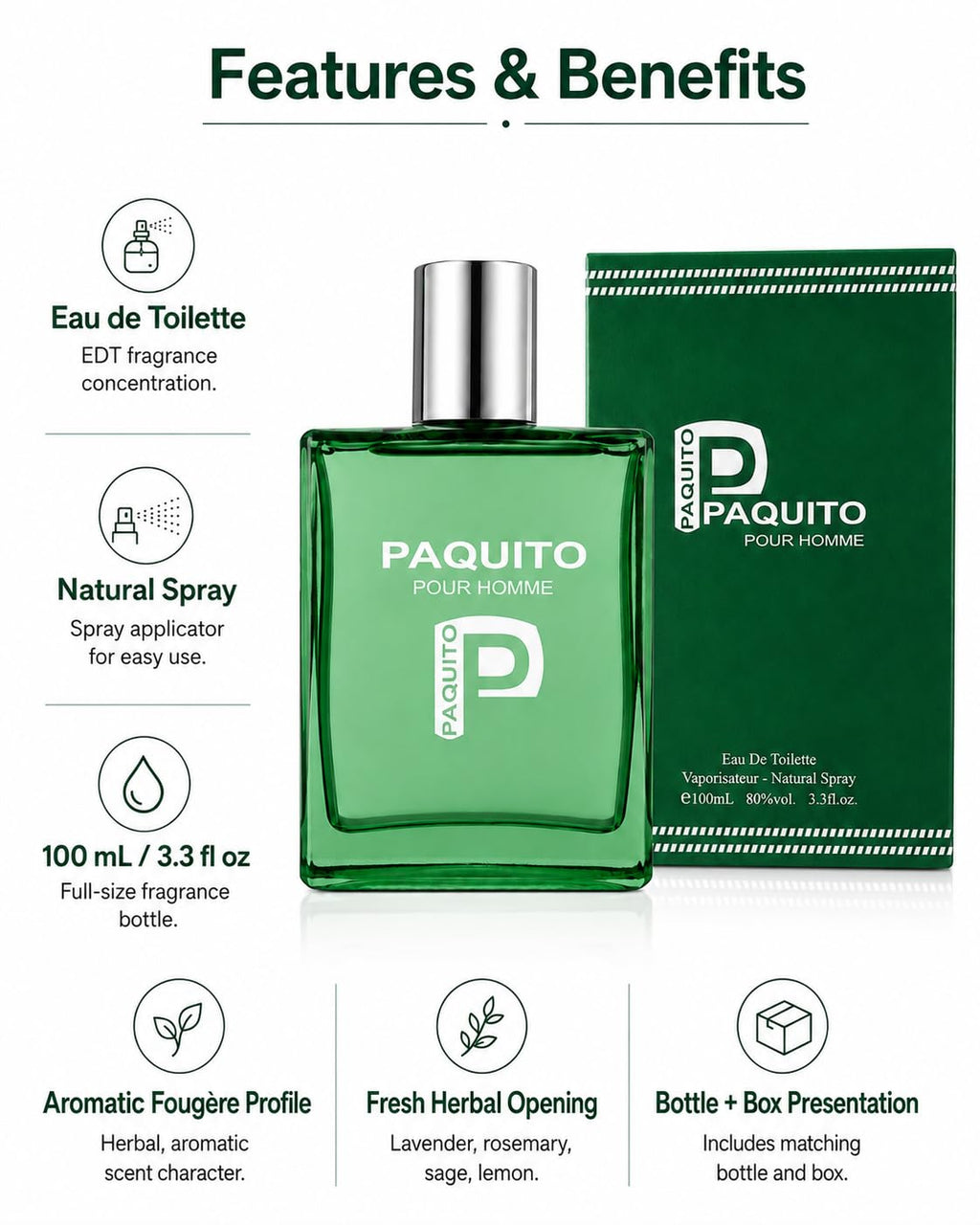 Eau de Toilette Spray 3.3 Fl Oz P50089