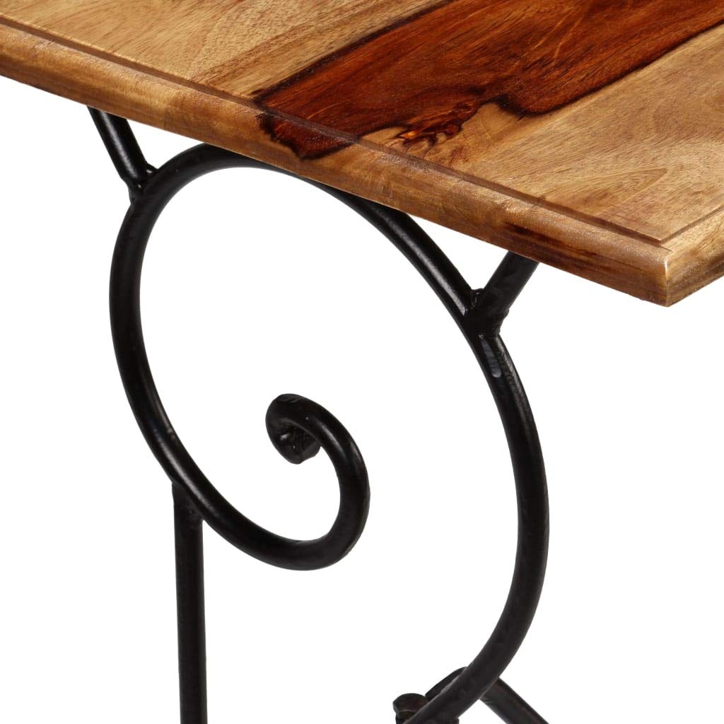 Solid Sheesham Wood Console Table Z476814