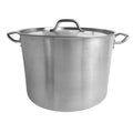 40 qt. Stainless Steel Stock Pot with Lid W632