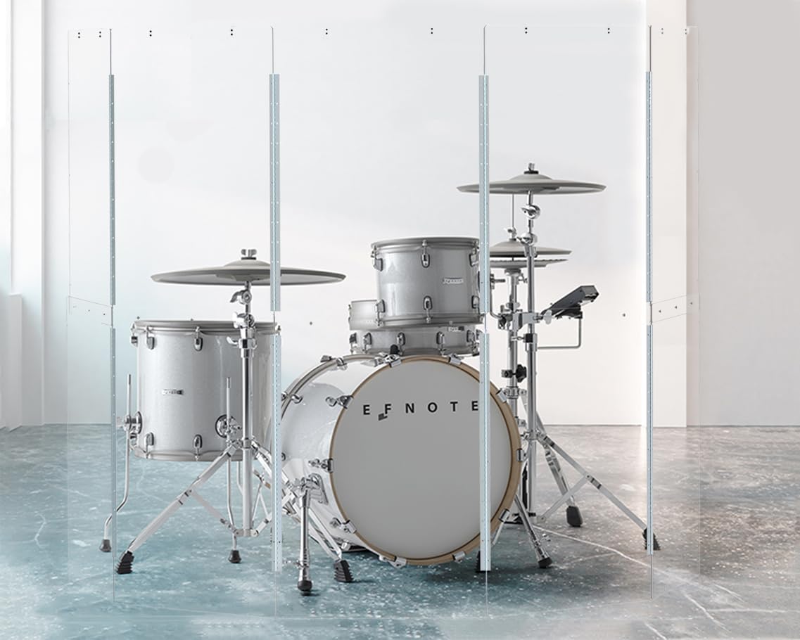 Portable Drum Shield Panels 5-Panels 2ft x 5ft R627664