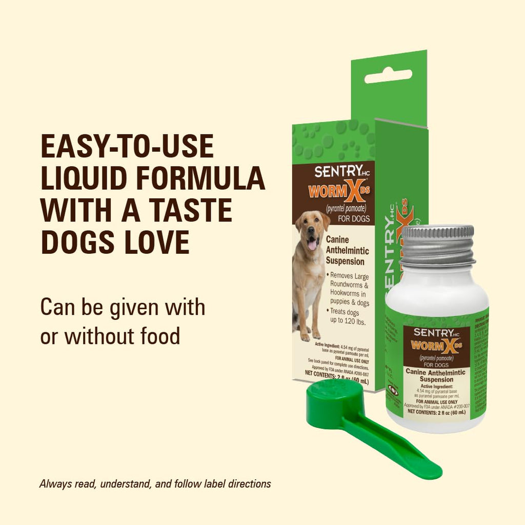 7 Way Liquid Dewormer for Dogs 2 oz Y81757