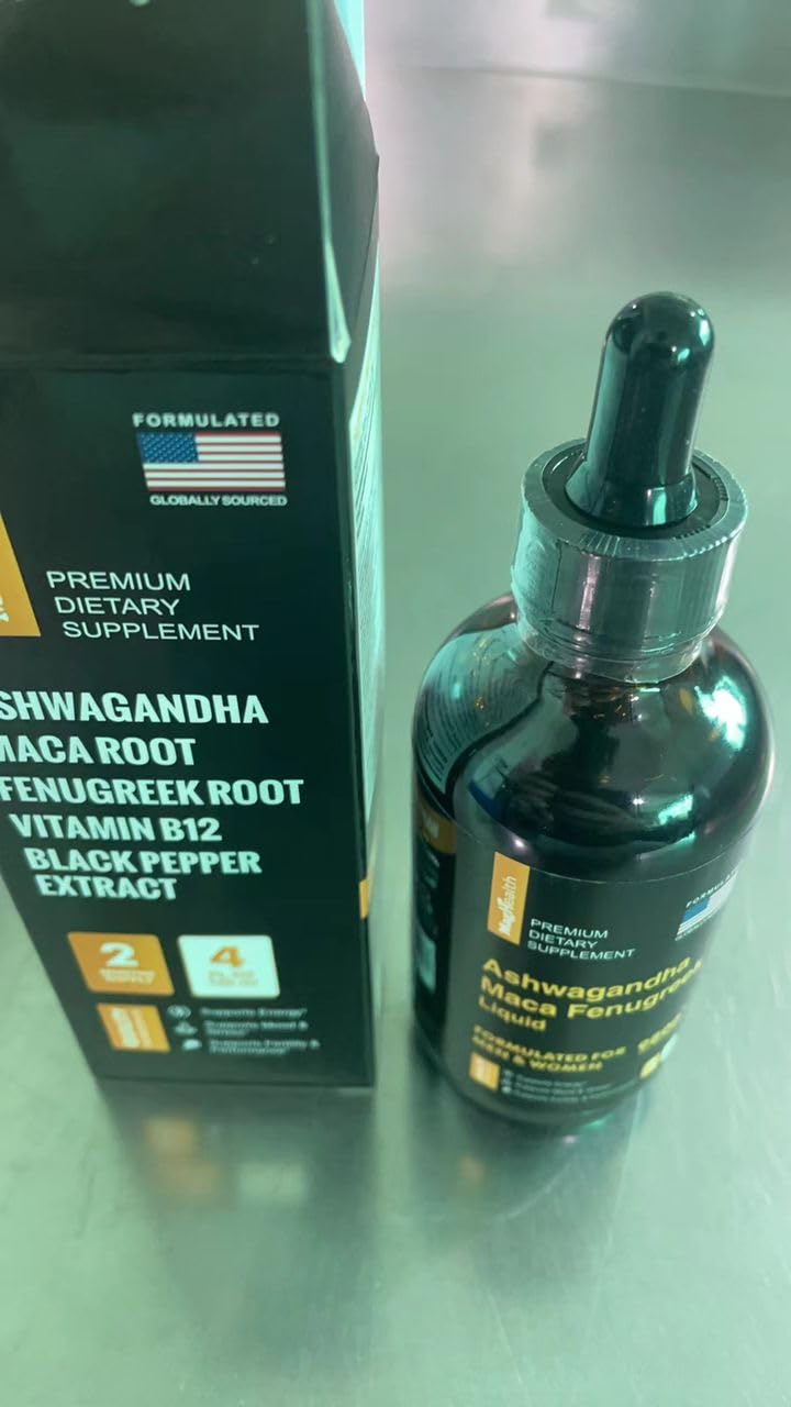 Maca Root Liquid Drops with Ashwagandha and Fenugreek Z80429