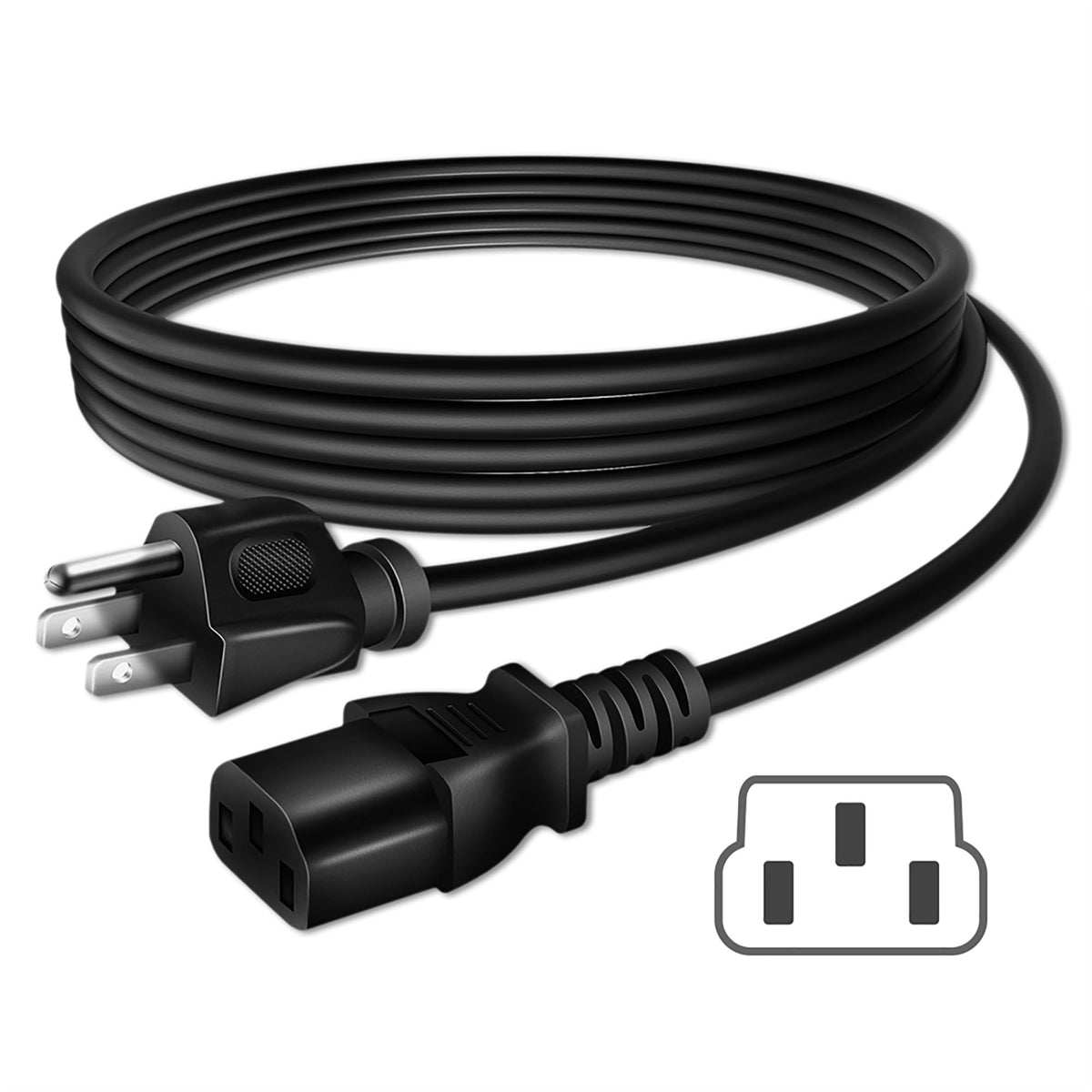 5ft AC Power Cord Cable I209