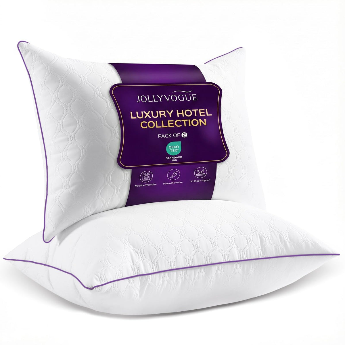 King Size Down Alternative Pillows Set of 2 H9265