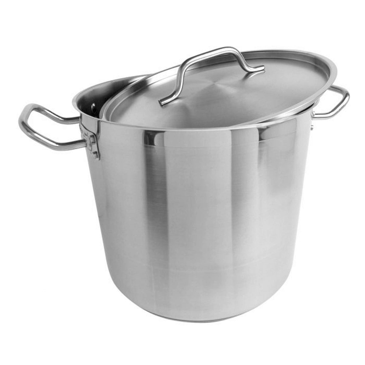 40 qt. Stainless Steel Stock Pot with Lid W632