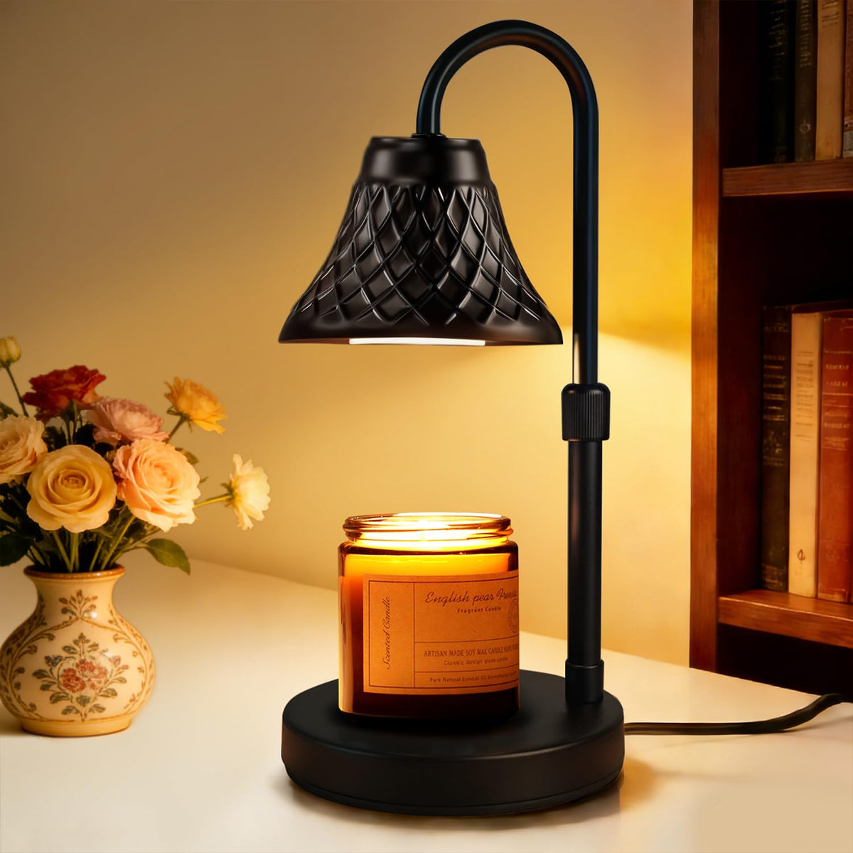 Adjustable Candle Warmer Lamp with Timer D61026