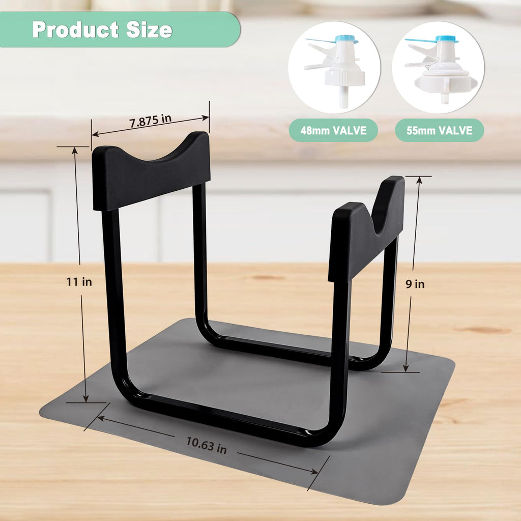 5 Gallon Water Jug Stand with 2 Dispenser Valves R903846