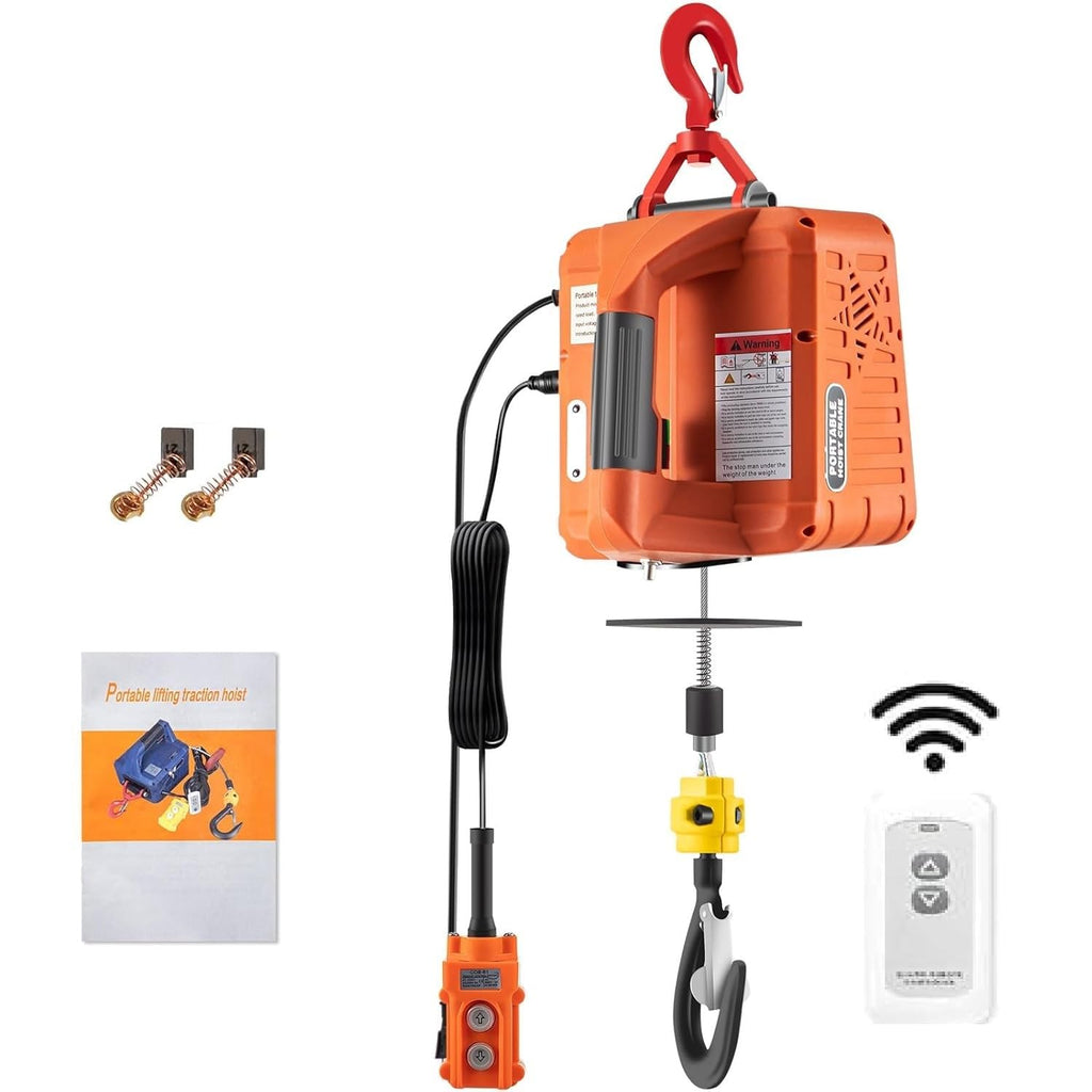 1500W Portable Electric Hoist Winch Y925