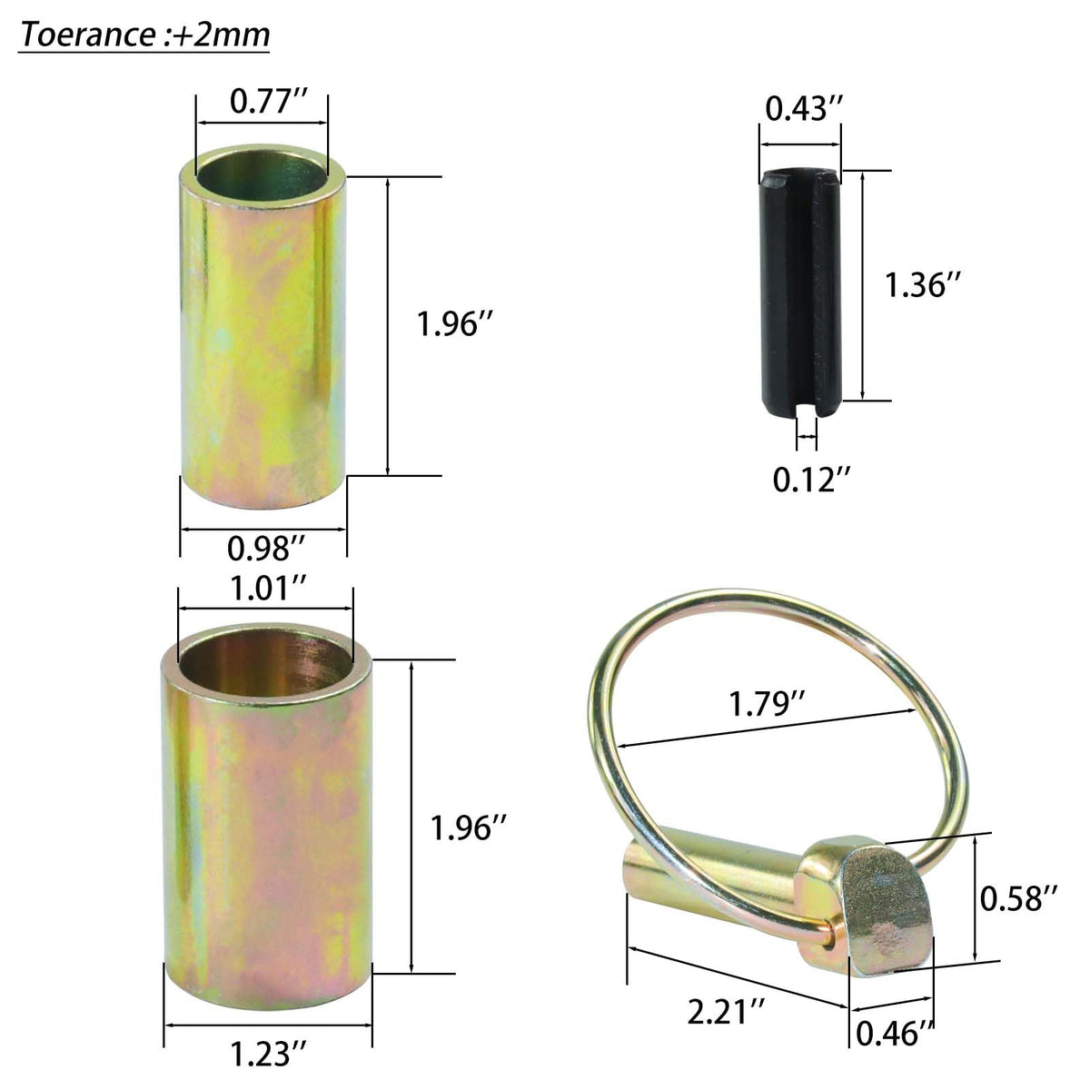 1 Quick Hitch Bushings H496008