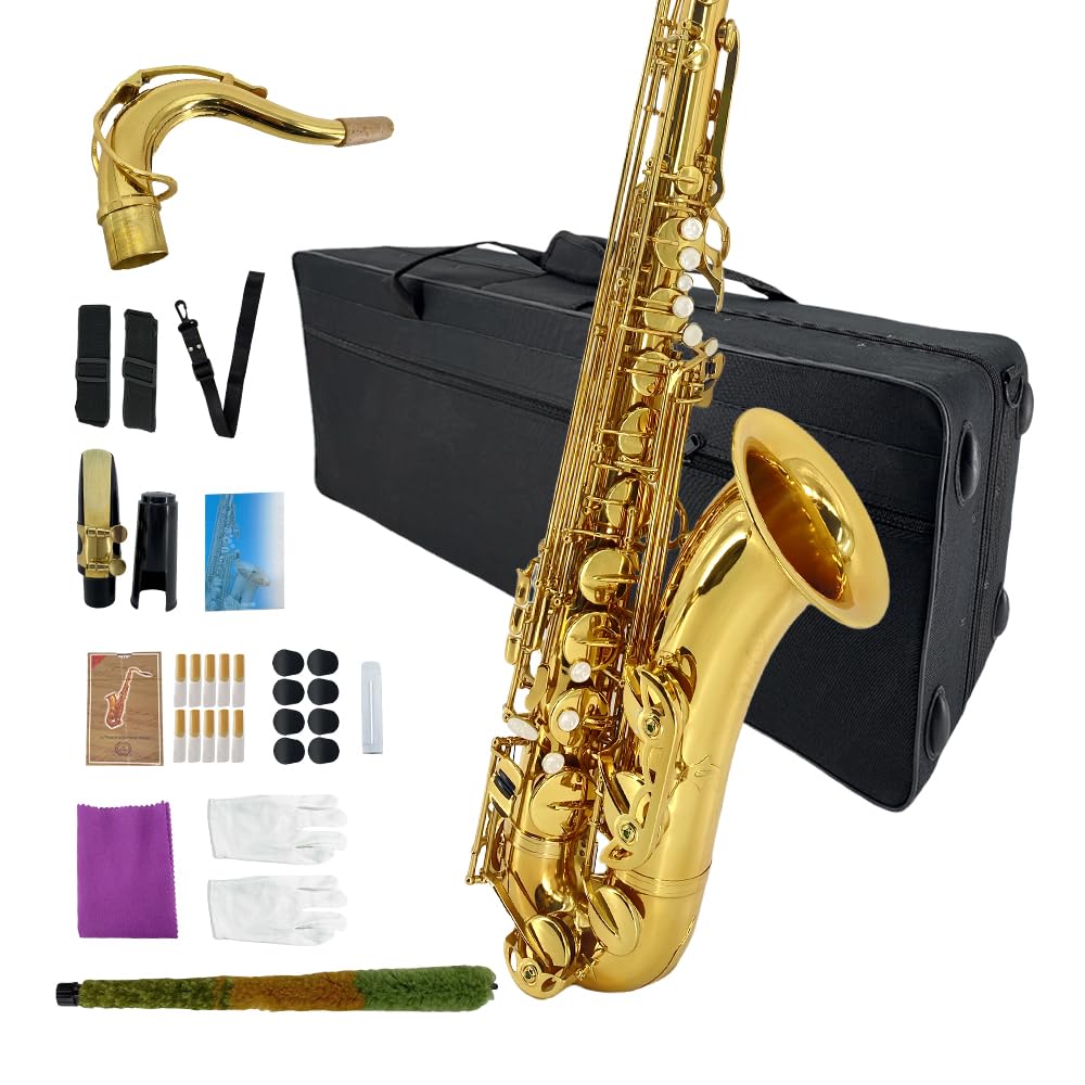 Bb Tenor Saxophone Beginner Kit with Hard Case V6452