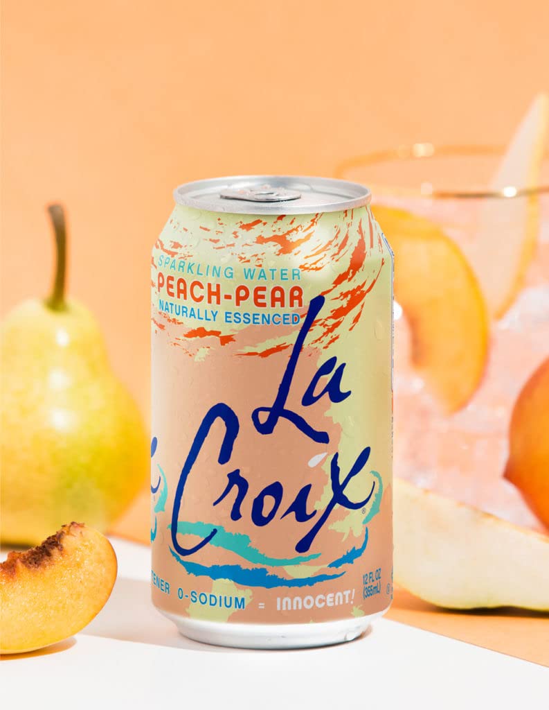 Sparkling Water Peach Pear 8 Pack 12 Fl Oz Z71370