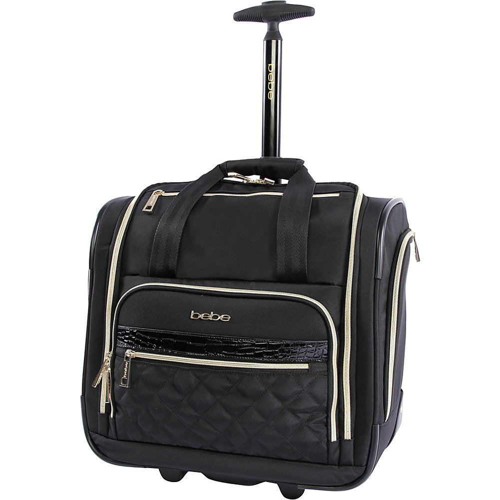 Wheeled Under The Seat Carry On Bag, Black B719