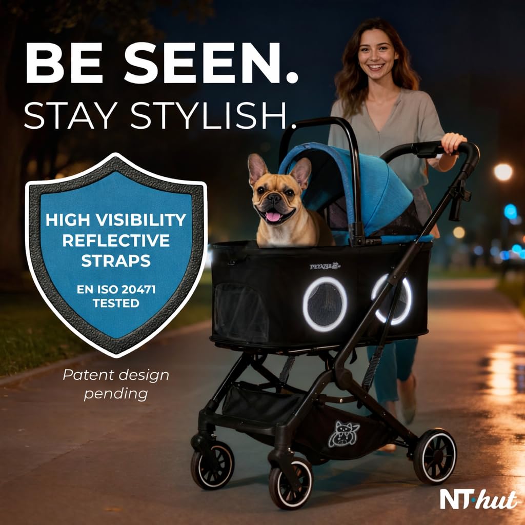 3-in-1 Pet Stroller Up to 50 lbs O408