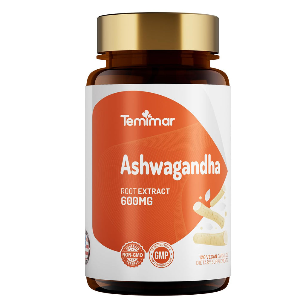 Ashwagandha Root Extract 600mg 120 Capsules M504066