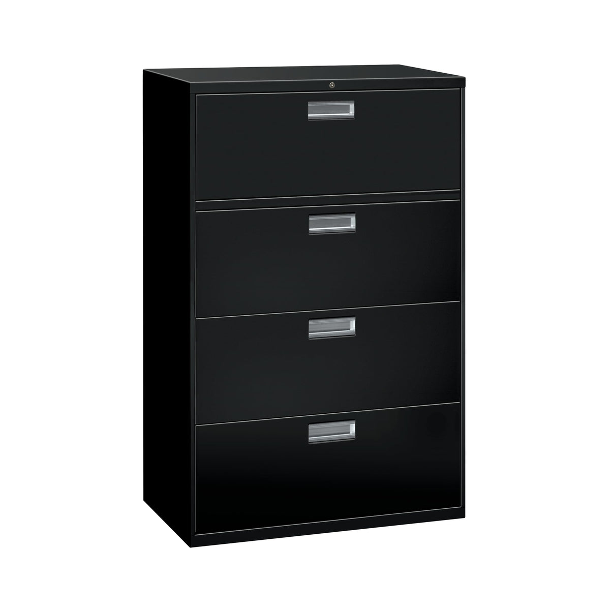 Black 4 Drawer File Cabinet H809792