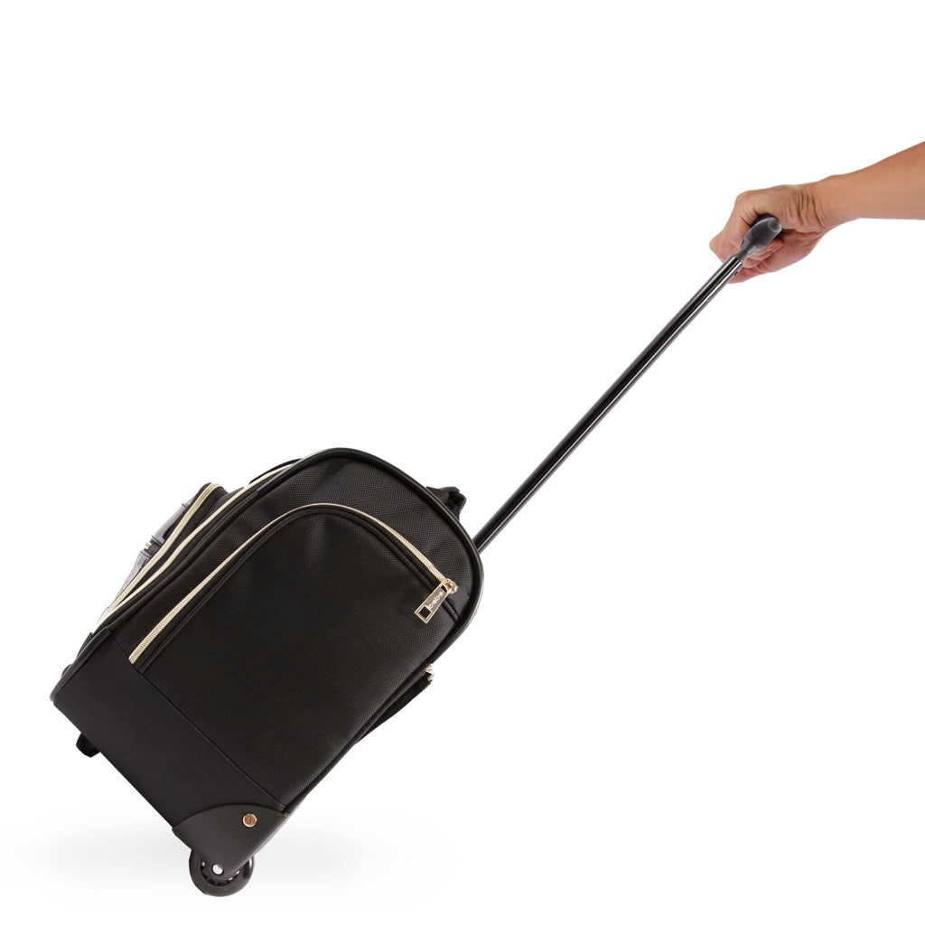 Croc Black Wheeled Under The Seat Carry On Bag W973