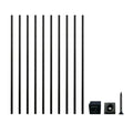 26'' Black Aluminum Balusters 20pk E5154