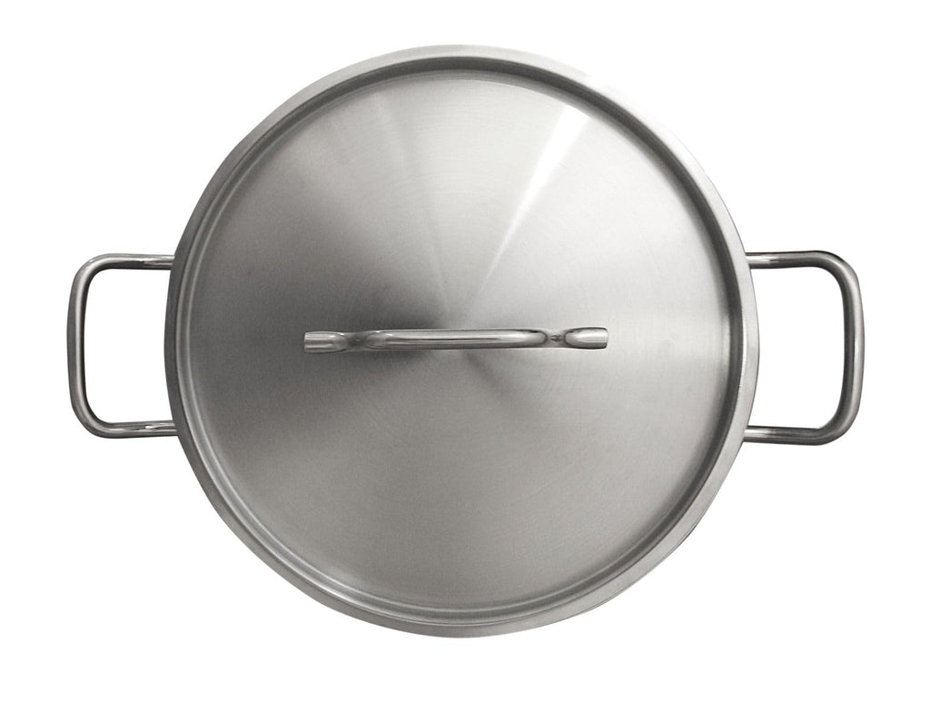 40 qt. Stainless Steel Stock Pot with Lid W632
