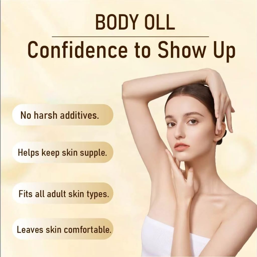Cold-Pressed Natural Botanical Firming Body Oil 4 fl oz J5491
