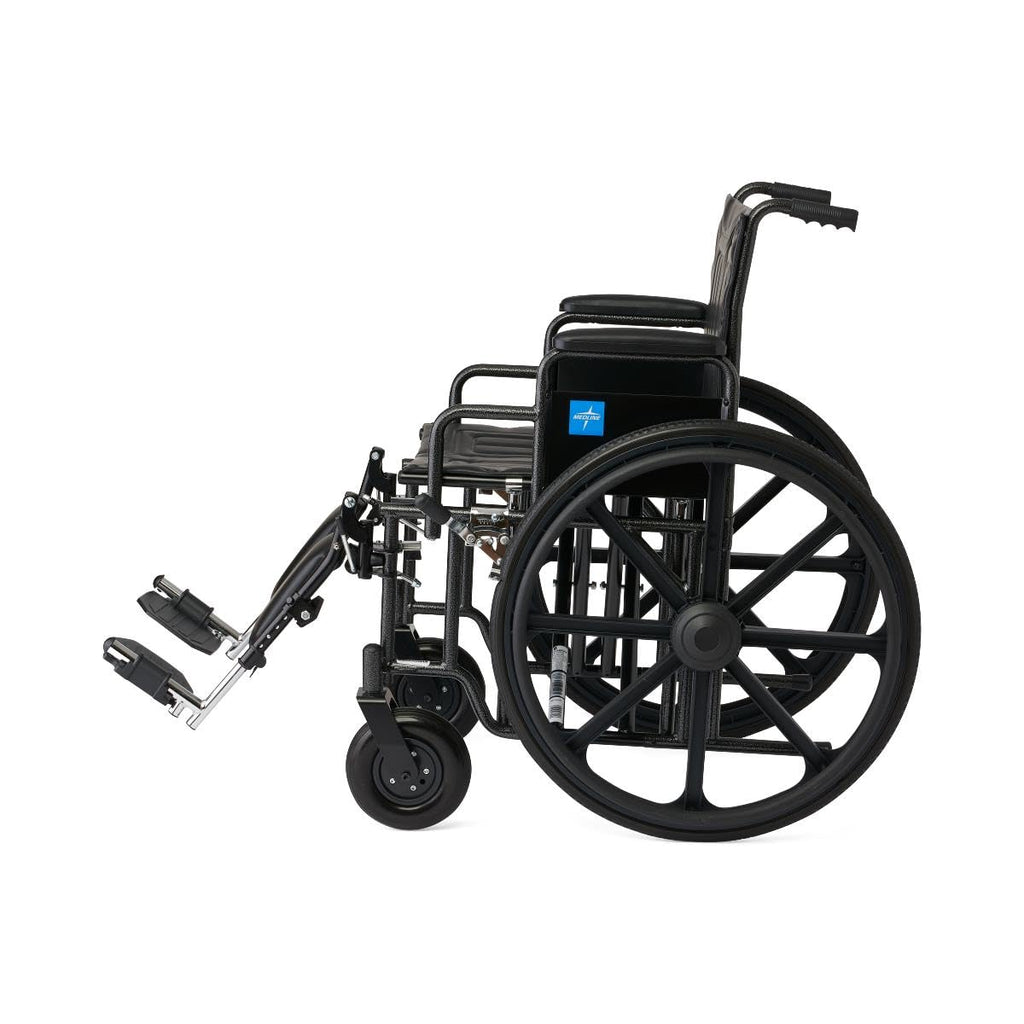 20" Bariatric Wheelchair with Elevating Leg Rests S147