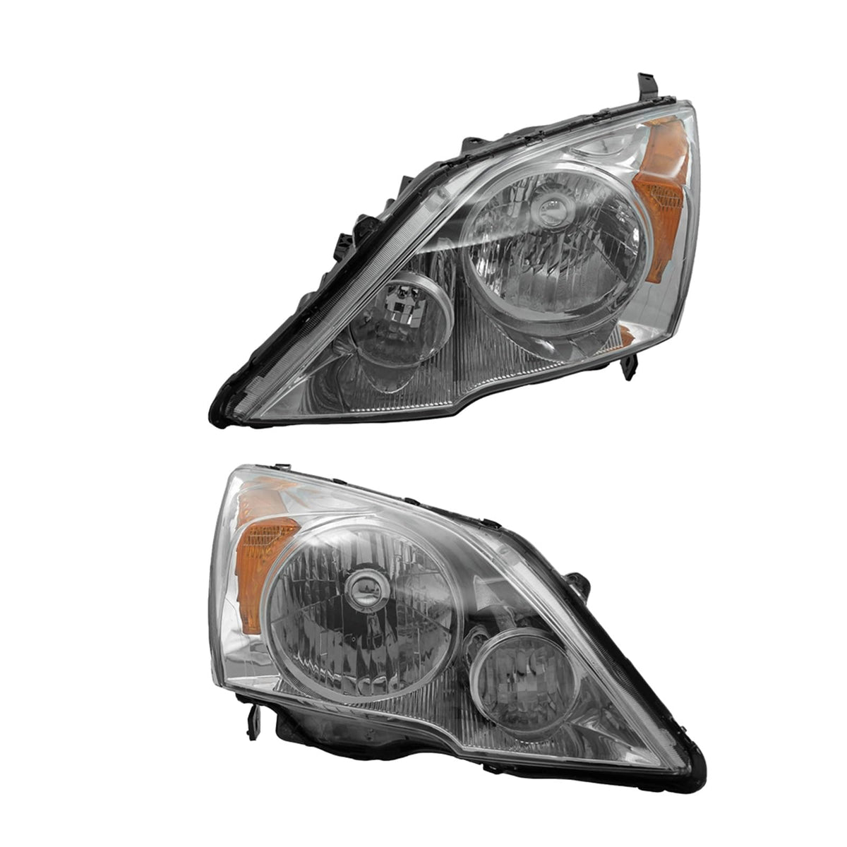 Pair of 2 Front Left-Right Headlights Assembly Replacement J534
