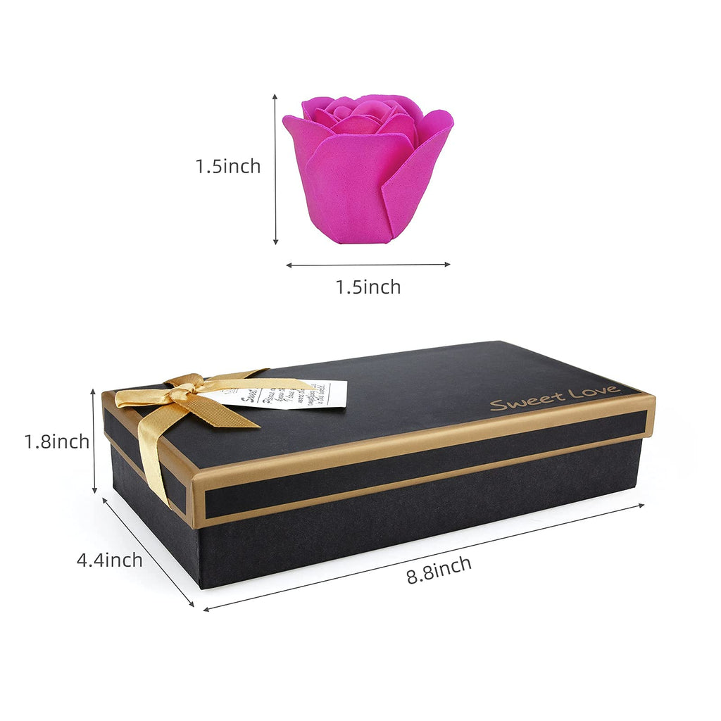 Pink Soap Flower Gift Set X2254