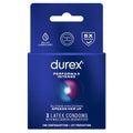 Ribbed Dotted Lubricated Latex Condoms, 3 Count A661