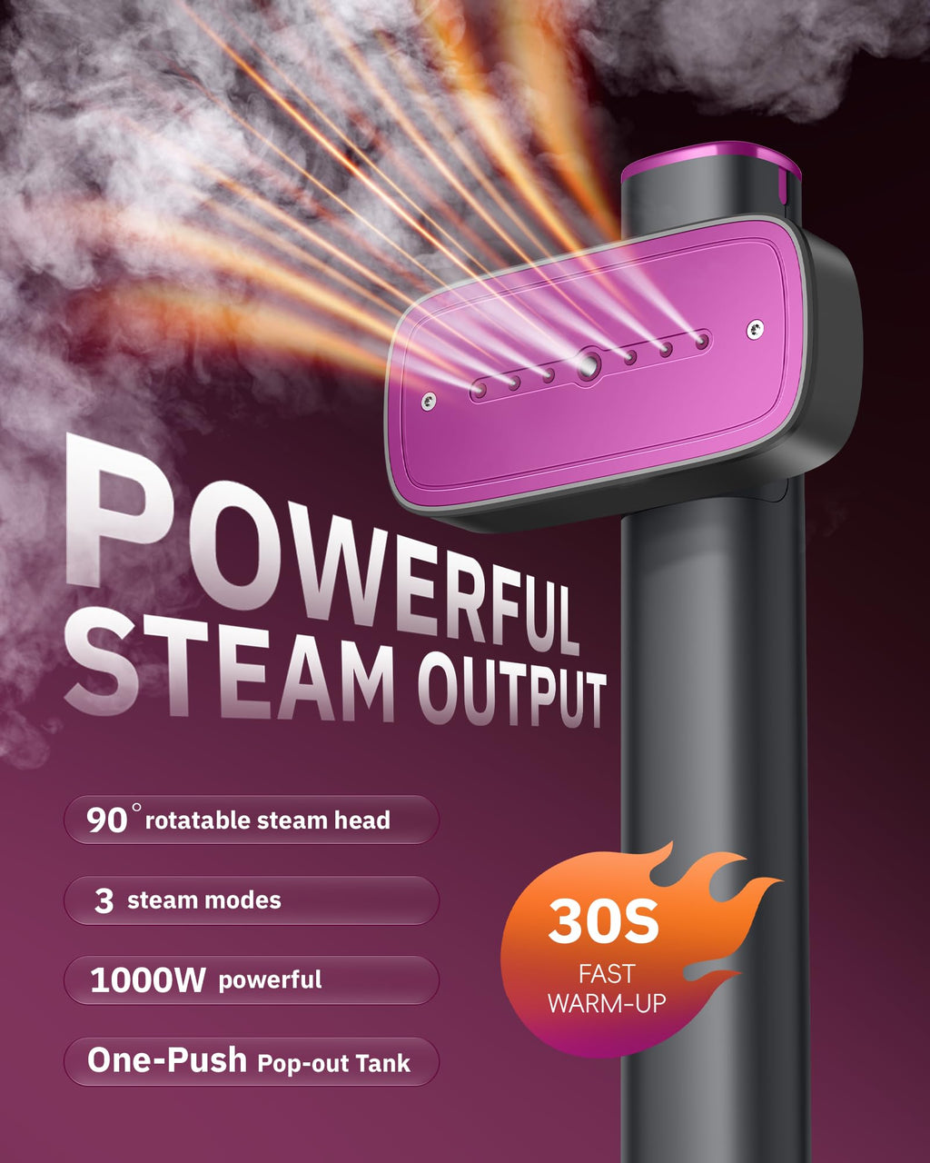 110-240V Handheld Garment Steamer B206537