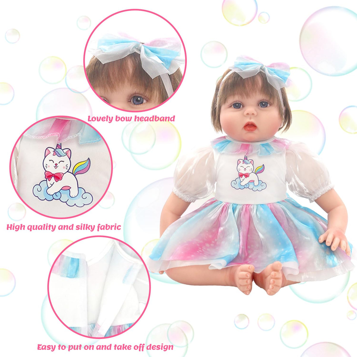 2 Sets Doll Clothes for 20-22 Inch Dolls R43936