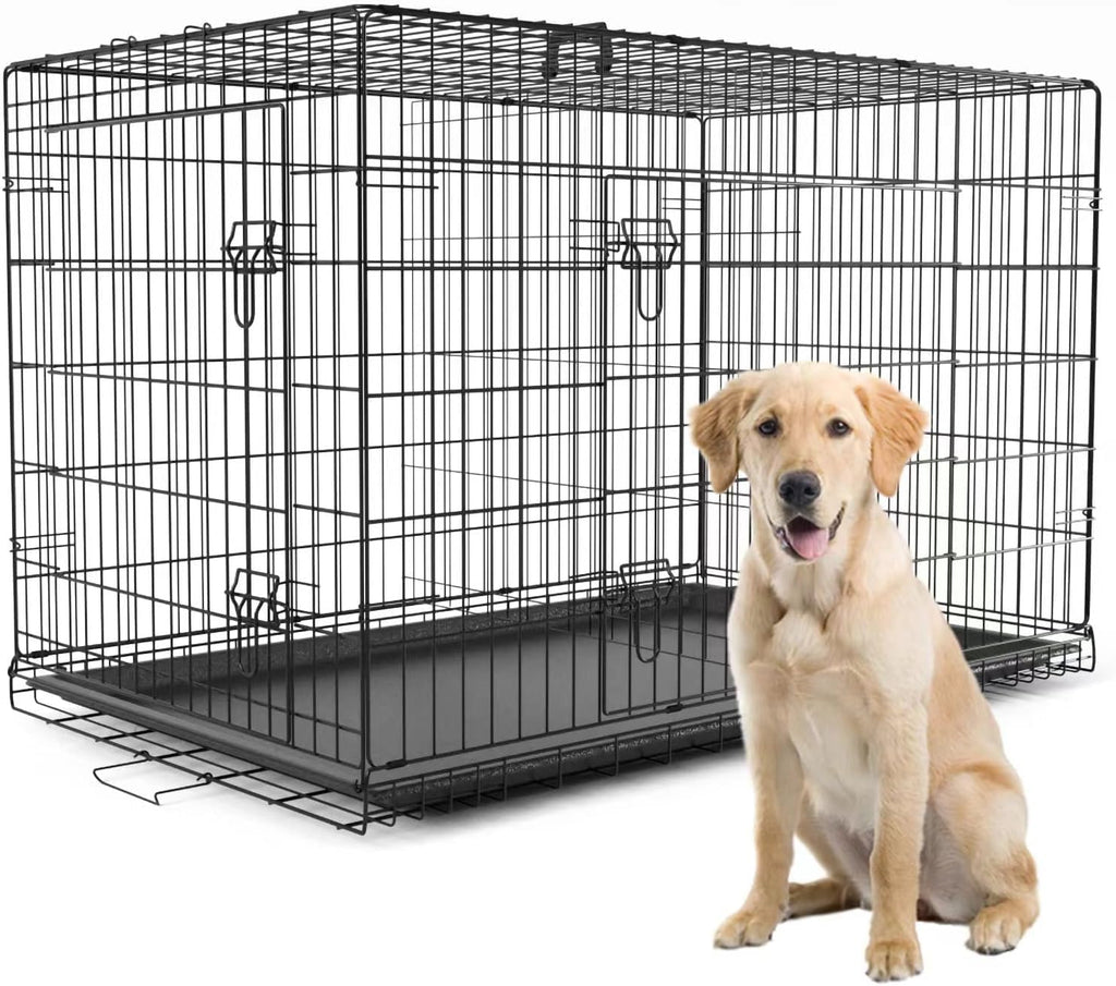 42” X-Large Heavy-Duty Dog Crate with Divider Panel O68708