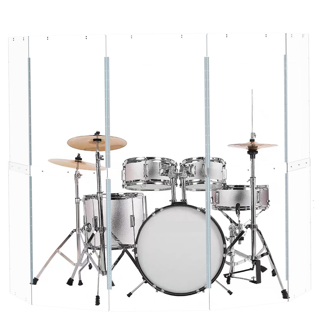Portable Drum Shield Panels 5-Panels 2ft x 5ft R627664