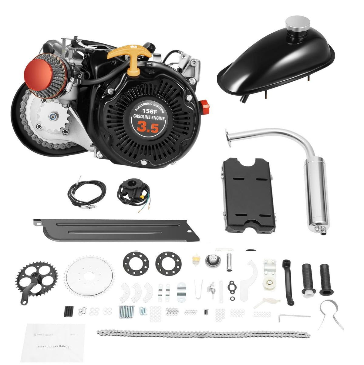 4-Stroke Bike Motor Kit with Chain Drive R8245