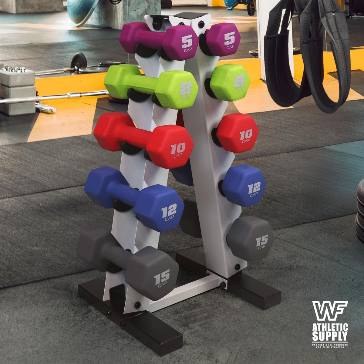 Neoprene Dumbbells Hand Weights with Non-Slip Grip U300